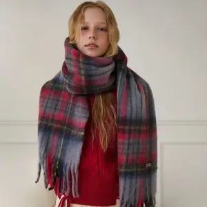 [갤러리아] [BLUE LABEL]   울혼방 와이드 체크 머플러 (ER4OAM01)