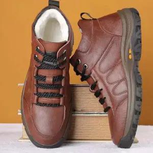 [굿스맨]겨울 남성 털신발 하이탑슈즈