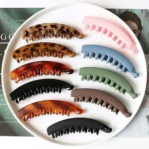 [콩심팥심]머리집게 포인트핀 리본핀 집게핀 바나나 심플헤