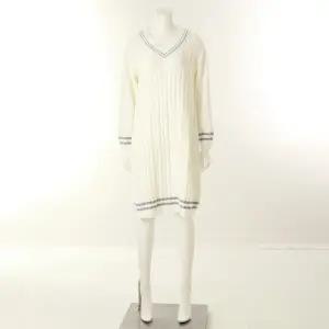 [대구백화점] [비너스]브이넥 스웨터 원피스 이지웨어(VEV3976L)