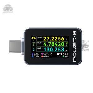 ChargerLAB POWER Z C240 휴대용 USB C 테스터 디지털 전력계 PD3.1 QC5.0 지원 노트북 충전기