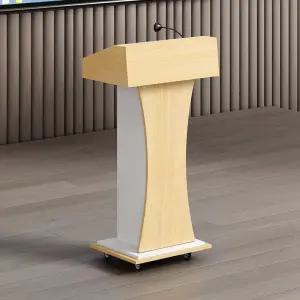 이동식 강연대 강탁 단상 사회자 직립형 바퀴 학원 연설대