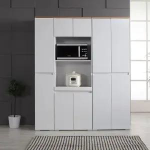 [우아미가구]나아만 렌지대 풀세트 수납형 1500