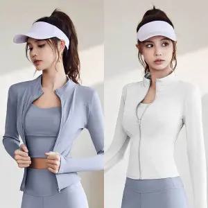 [콩심팥심]슬림핏워머집업 운동복 여성 트레이닝 반넥 래쉬가드