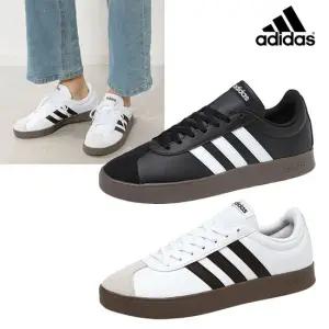 아디다스 스니커즈 VL 코트 베이스 블랙,화이트