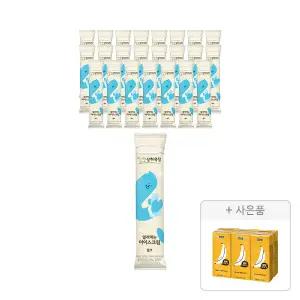 상하목장 얼려먹는 아이스크림 밀크 85ml, 24개+증정(바나나는 원래 맛있다 190ml, 6입, 1개)