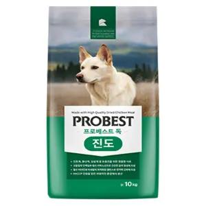 대한사료 곰표 프리미엄 프로베스트 진도 10kg 진돗개 진도 대형견 대용량 고급사료
