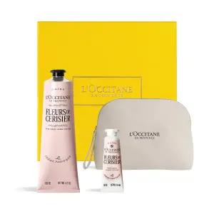 [록시땅](강남점)[기프트] 플뢰르 드 세리지에 퍼퓸드 핸드 크림 150ml(체리블라썸) 세트 (+파우치+미니...