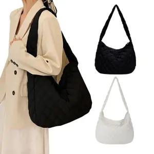 보부상가방 퀄팅 숄더백 가벼운 누빔 패딩빅백 큰가방 여성 여자 누빔백 겨울백 학생 바디크로스백 패딩백