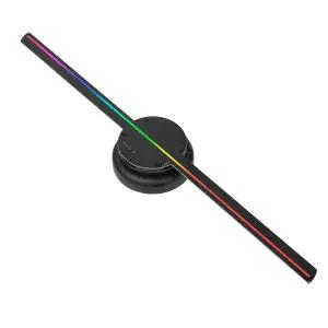 3D 홀로그램 광고 팬 tv스탠드 티비스탠드