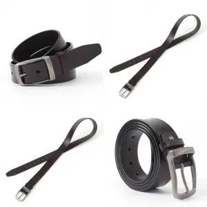 K2 다크브라운 남자소가죽벨트 남성가죽벨트 남성청바지벨트 가죽혁대 남성소가죽벨트