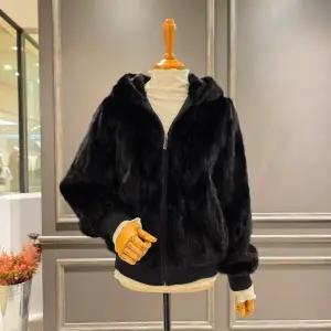 [대구백화점] [아니베에프]밍크 퍼 후드 집업 점퍼(A5BZJP200)