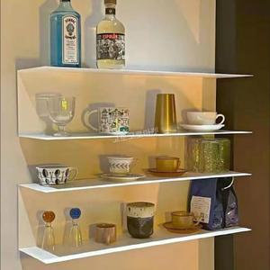 철제 벽선반 인테리어 수납 벽걸이 시스템 카페 책장