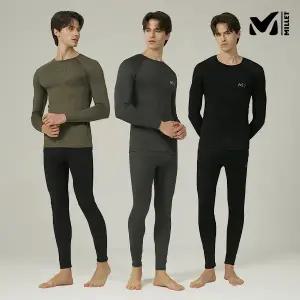 [하프클럽/밀레]밀레 남성 엑스트라 웜기모 동내의 6종