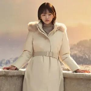 [롯데백화점]네파 여성 롱다운 아르테 TR 구스 코트 패딩 자켓 7J82075