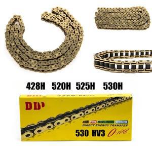 자전거 후미등바이크 오토바이 체인 520 525 530 428 120 136 링크 범용 KTM 혼다 호환 야마하 호환 가와사
