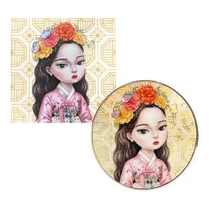 뷰티피플 철벽녀 시즌16 소이 단백질 두유크림 앰플 쿠션 커버 톤보정 본품