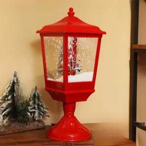 크리스마스가로등 장식 스탠드조명 스노우볼 소품