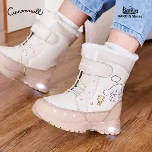 시나모롤 하트 라이팅 방한부츠