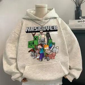 마인크래프트 맨투맨 후드티 긴팔 가을 플리스 아동 남아 기모 라운드 주니어