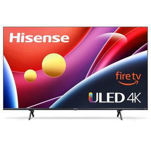하이센스 75인치 클래스 U6 시리즈 ULED 4K UHD 스마트 파이어 TV(75U6HF, 2024) - QLED, 풀 어레이 로컬 , 600니트, 돌비 비전 HDR 10+, HDMI 2.1, MEMC, 240 속도(VRR ), 알렉사 호환성