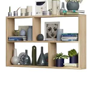 벽걸이 책장 선반장 아트월 거실 벽 인테리어 화이트 벽선반