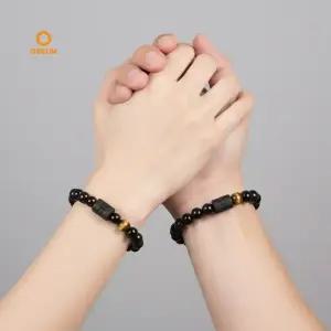 [오디움] 흑요석의 보호, 호안석의 성공 12 별자리 행운 팔찌 / 천연석 / 오닉스 / 타이거아이 / 수공예 / 부적 / 재물운 / 건강 / 에너지 / 패션 / 커플 / 새해선물