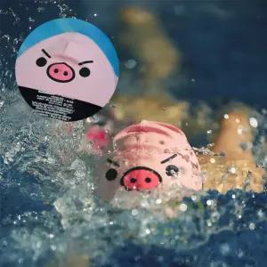 귀여운 캐릭터 실리콘 수모 실내수영장 수영모자 남여공용 긴머리 대두 강습 관종 선물