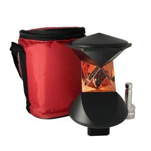 라이카 로봇 토탈 스테이션용 GRZ4 360 도 반사 프리즘, 어댑터 및 소프트 백으로 코팅된 구리