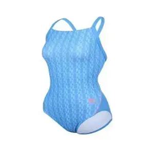 매장정품 레노마 renomaswim 여성 서포트 X백 원피스수영복 블루 RN-LF2F506-BU