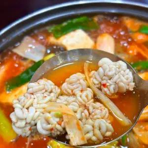 해와바다 포항맛집 2인분 알곤이 동태탕 800g /대구알 곤이 포함 냉장 야채포함