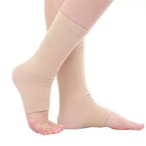 발목 압박 밴드 스포츠 보온대 통증 발목 보호 밴드 완화 혈액순환 스트랩 스타킹 종아리 피로 워머 레그