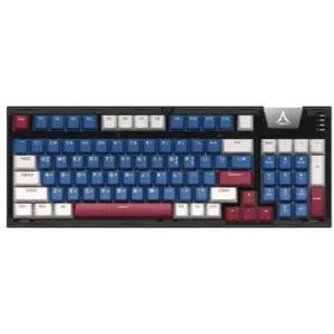 앱코 키보드 유선 완전 방수 게이밍 기계식 다크 적축