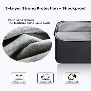 EVICIV 22인치 휴대용 모니터 케이스 폴리에스터 노트북 슬리브 보호용 컴퓨터 커버 운반 가방 서류 UPERFE