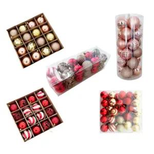 (이거찜) 올겨울 베스트 크리스마스 트리 장식볼 믹스 세트 4종 모음전 16P 24