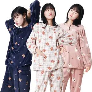 핑크존 밸리밍크 잠옷세트 여성용