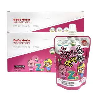 NK 뽀로로 면역 쏙 어린이 파우치 음료 딸기맛 100mlx20개