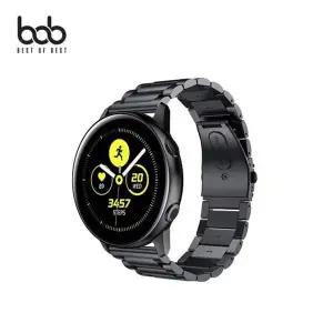 [골드스마일]갤럭시워치7 6 5 4 액티브 원터치 메탈릭 밴드 스트랩