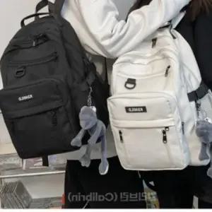 책가방 고등학교 백팩 중학생 대학생 블랙 중학생책가방 여성가방