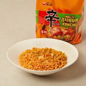 [이마트 단독] 농심 신라면김치볶음면 137g*4입