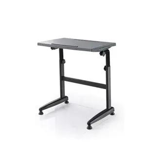 각도 조절 사이드 테이블 접이식 이동식 침대용 높이 조절 사이드 테이블 노트북