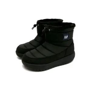 [정품] 갭 슬리퍼 신발 GAP 블러 패딩 부츠 블랙