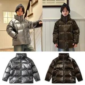 [블랙야크키즈](강남점)25년신상 광택감이 느껴지는 소재 덕다운자켓 [히말라야글로시미들다운자켓] 정...