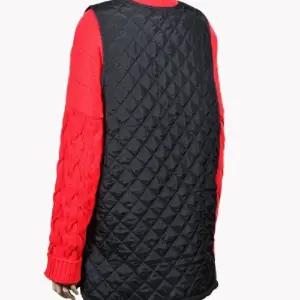 큐 겨울 따뜻한 주방 앞치마 동계용 매장 앞치마