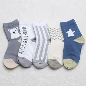 J어반연5족 봄 여름 가을 겨울 크리스마스 아동양말 유아 어린이 집 선물세트 유치원 답례품 아기 초등 방한