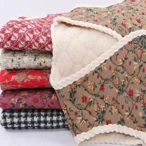 꽃무늬조끼 할머니 김장 후리스 겨울 촌캉스 어르신누빔