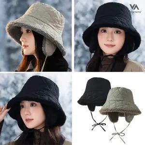 [비니브] 귀도리 보온 모자