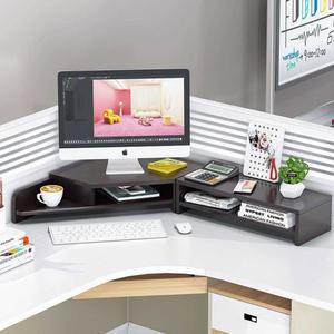 코너 모니터받침대 듀얼모니터 노트북 사무실 거치대