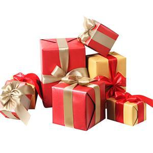 크리스마스 장식 소품 선물상자 테이블소품 성탄절 리본 윈도우디스플레이 오너먼트