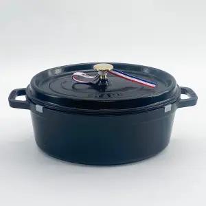 스타우브 B품 오벌 꼬꼬떼 리코팅 블랙 29cm 인덕션 무쇠 주물냄비